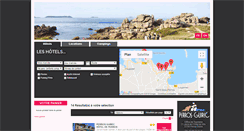 Desktop Screenshot of perros-guirec.cotesdarmor-reservation.com